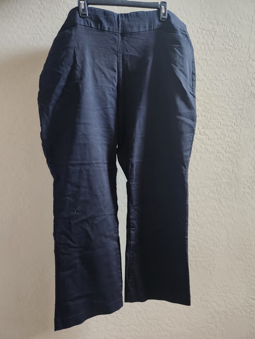 Women's Black Straight-Leg Pants